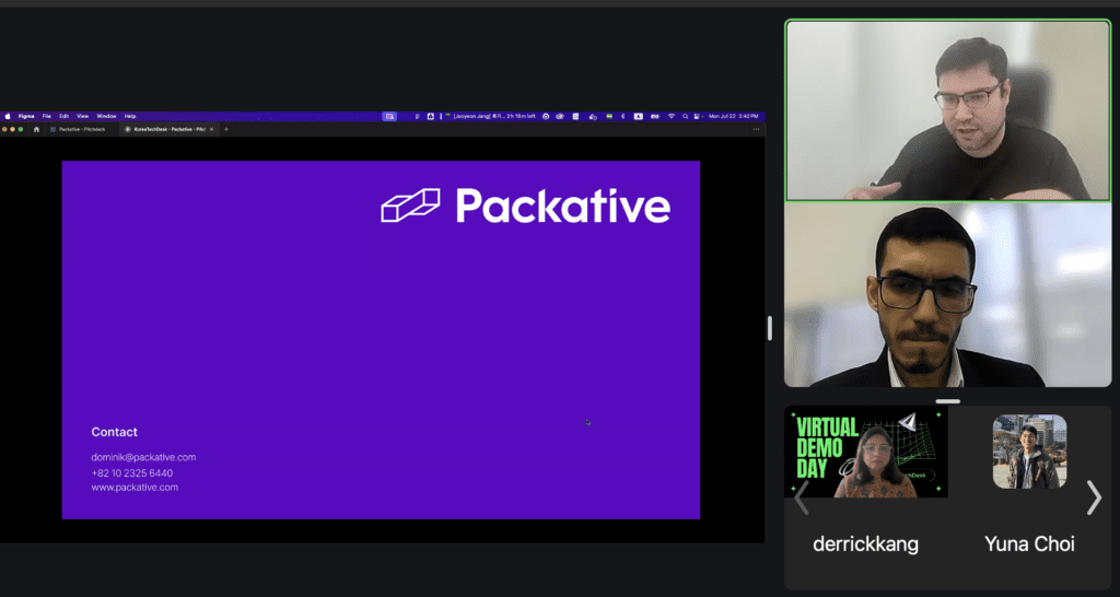 KoreaTechDesk Virtual Demo Day July