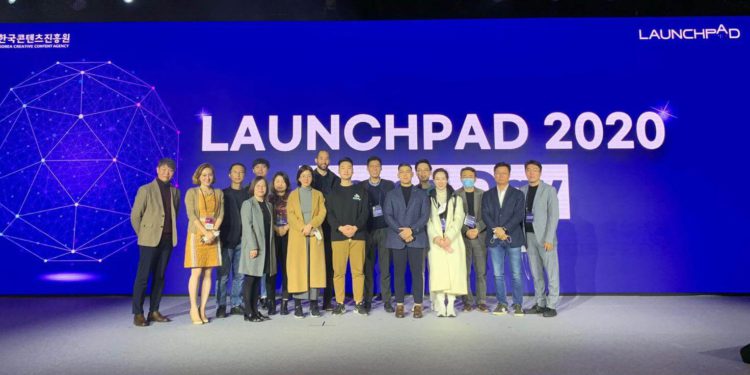 KOCCA Launchpad Virtual Demo Day 2020 startups and organising team.
