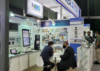 NDS solution's stall at GITEX 2021.