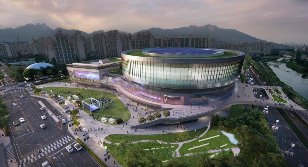 Blueprint of Seoul Arena
