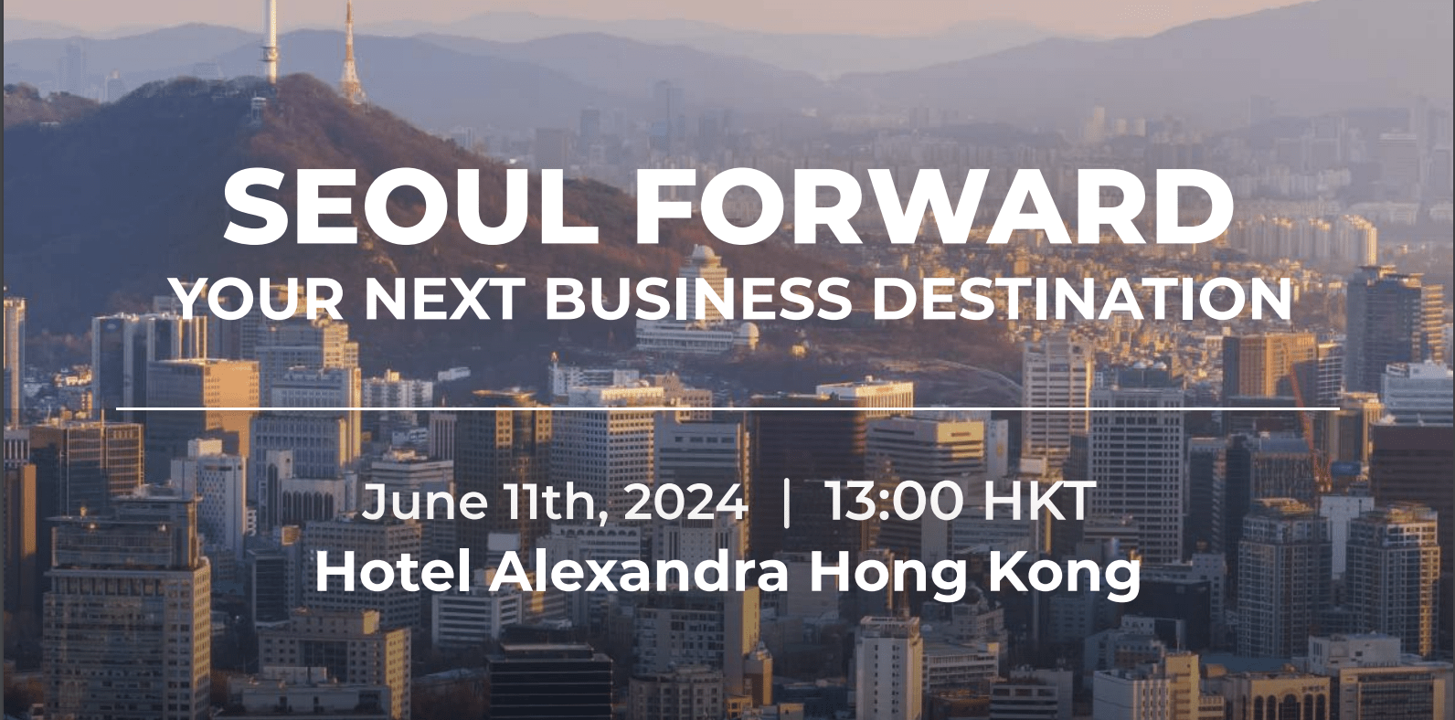 Invest Seoul Hong Kong conference