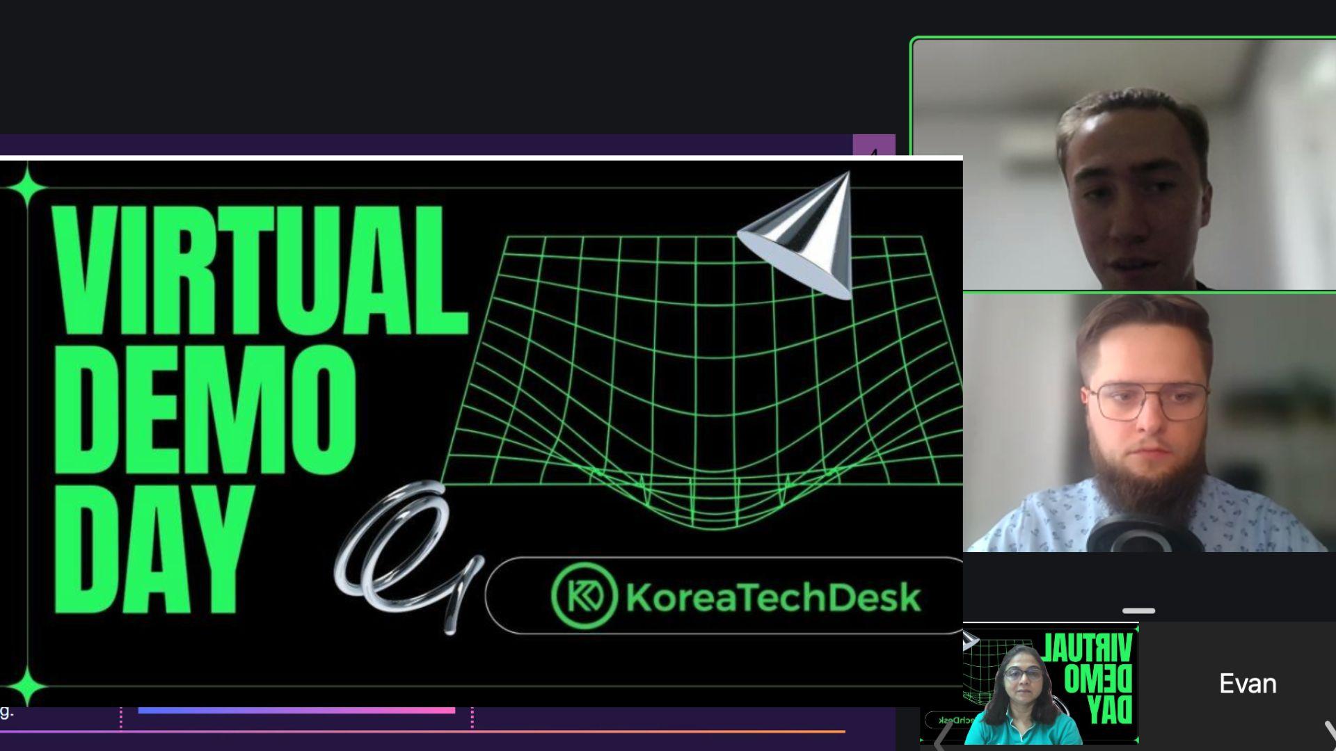 KoreaTechDesk Virtual Demo Day June edition