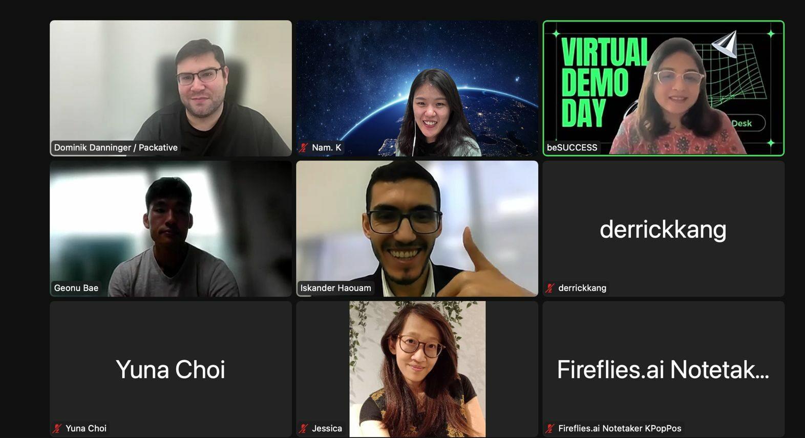 KoreaTechDesk Virtual Demo Day July