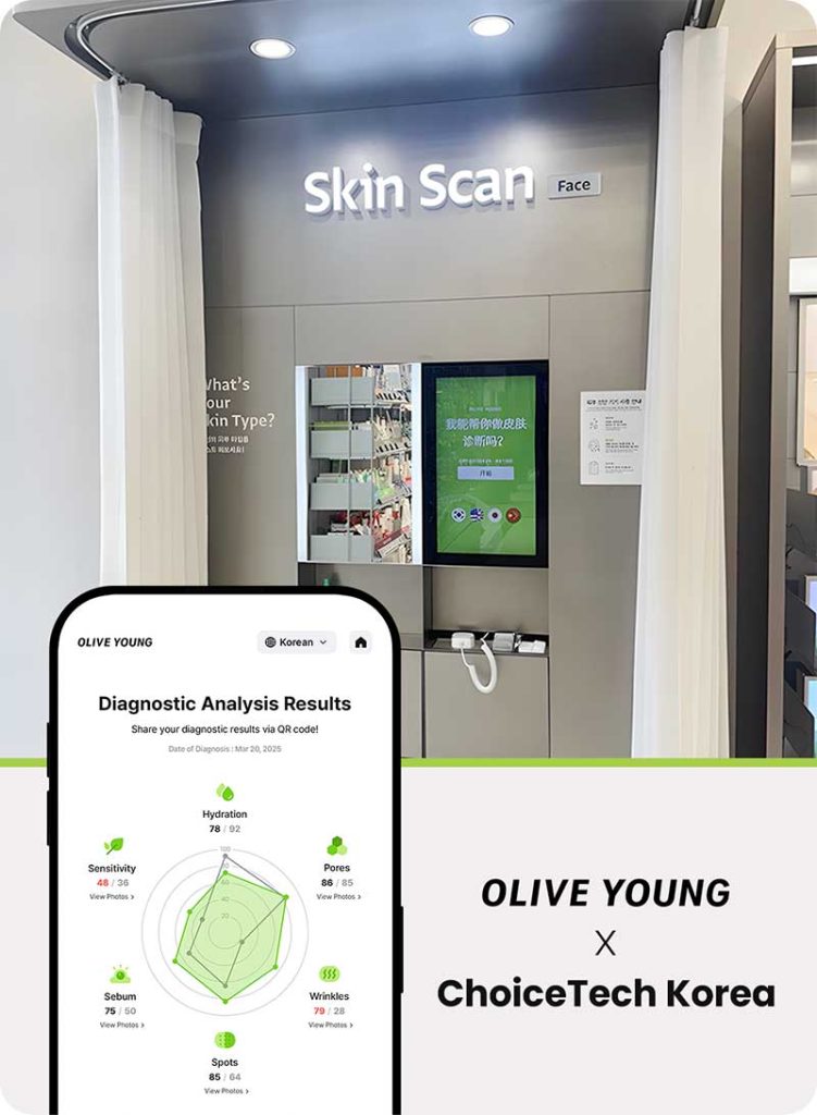 ChoiceTech Korea (CTK) drives AI-powered skin diagnostics at scale through Olive Young’s SKIN SCAN, surpassing one million uses and redefining beauty tech.