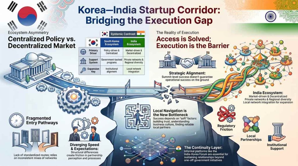 Korea – India startup ties are expanding, but founders face execution gaps. Insights from Seoul forum reveal barriers to scaling and cross-border growth.