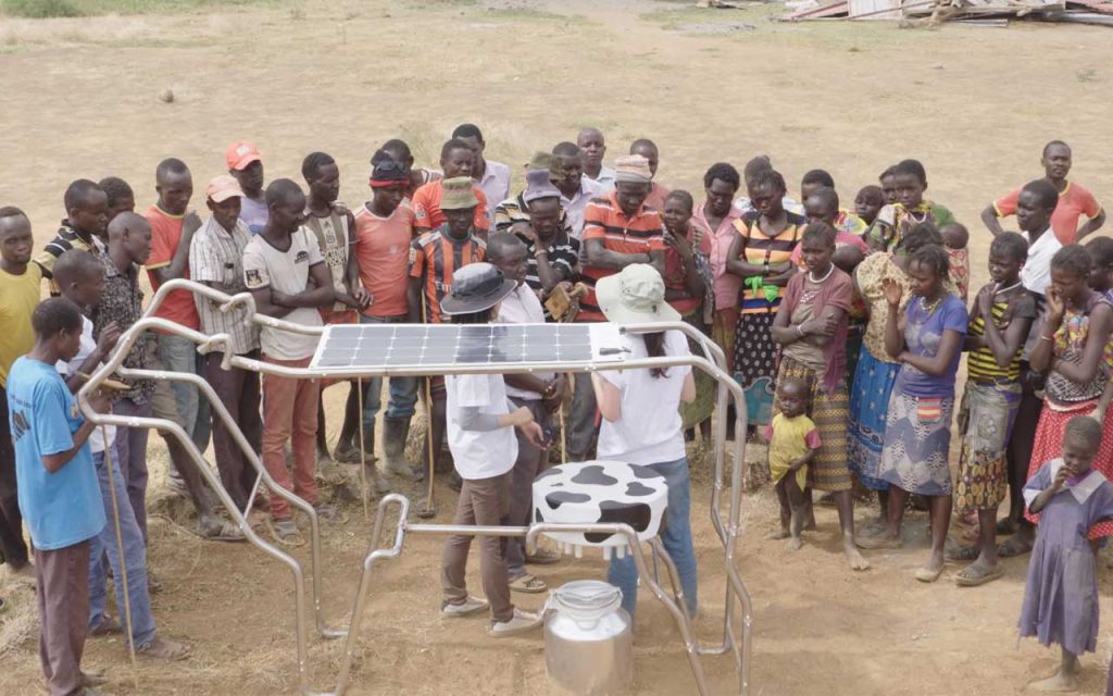 Solar Cow deployment. | YOLK