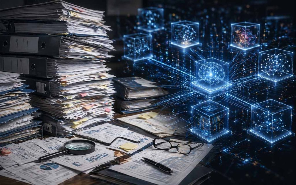 AI illustration of manual governance