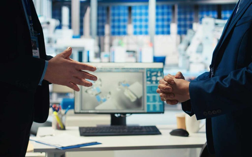 Illustration of enterprise collaboration. | Magnific
