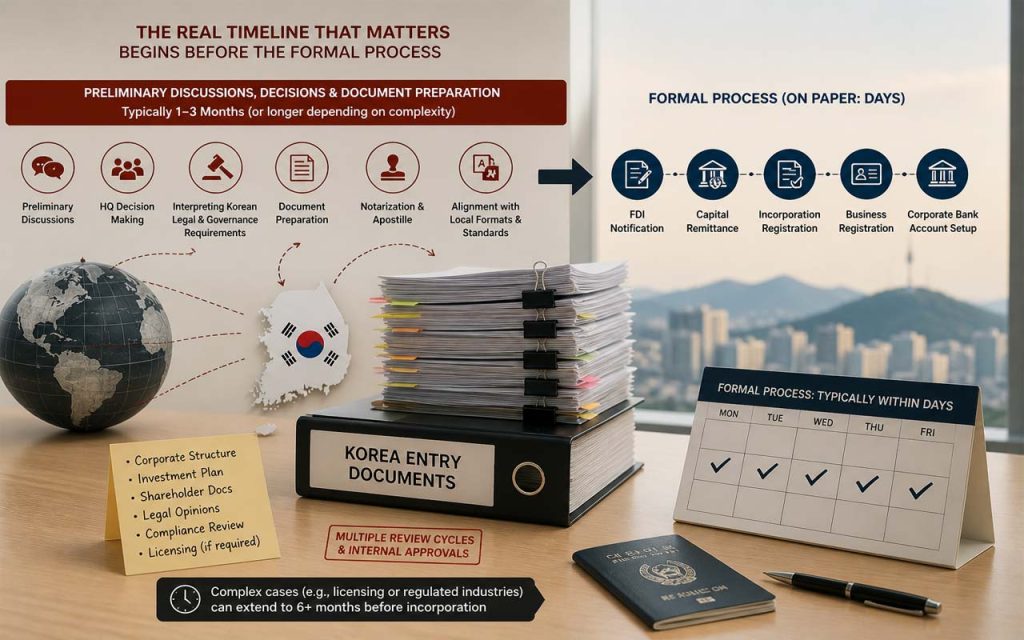 AI illustration of where global expansion execution slows down in Korea.