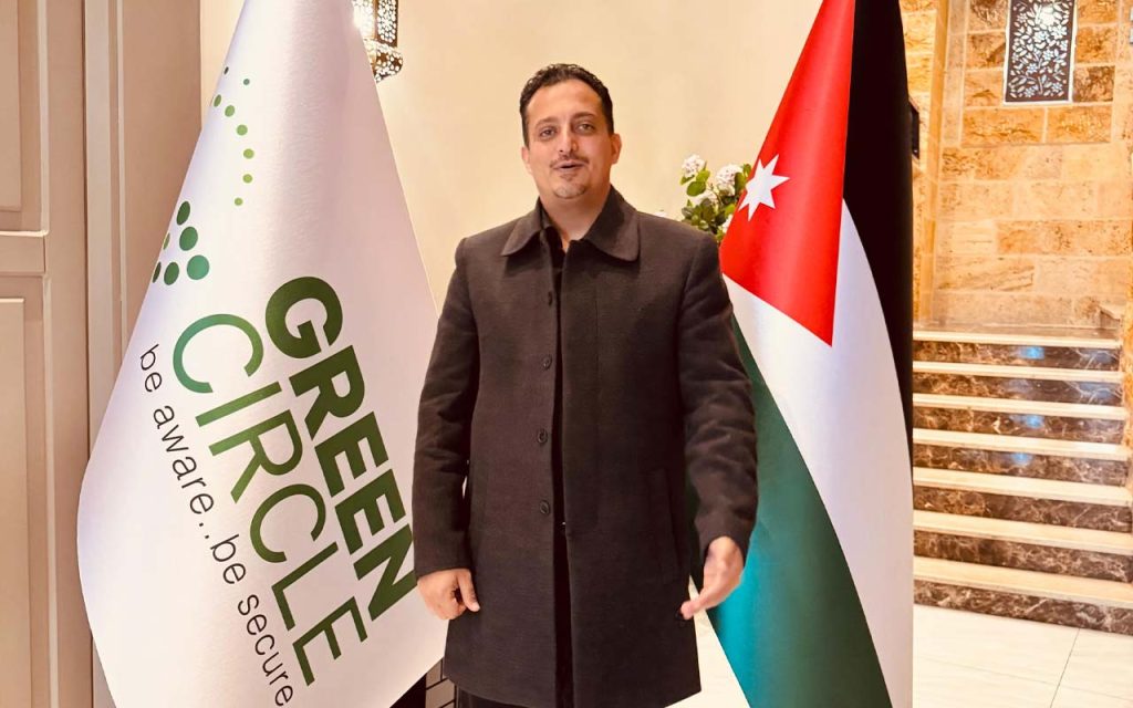 Mohammad Alkhudari, Founder and CEO of Green Circle for Cybersecurity and VP & Chief FinTech Officer at Beeezcrowd. | GRCICO