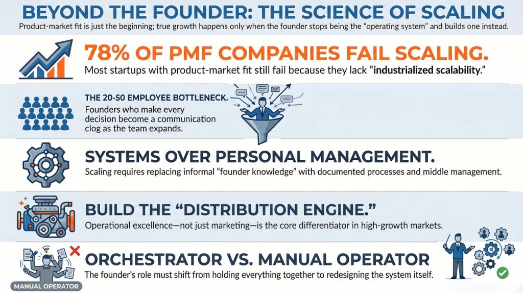 Startup scaling strategy. | AI infographic