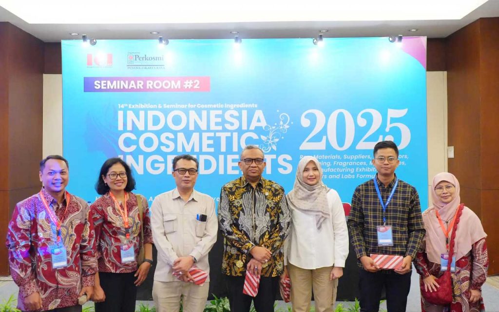 A photo of Indonesia's BPJH cosmetic ingredient seminar 2025. | BPJH