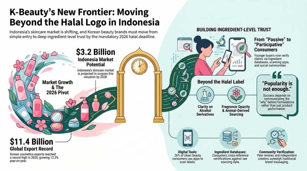 Understanding halal beyond the logo. | AI infographic