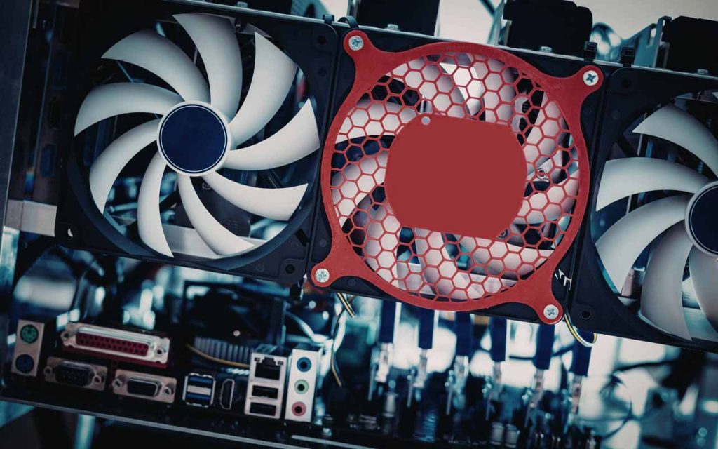 Illustration of GPU. | Stock Photos