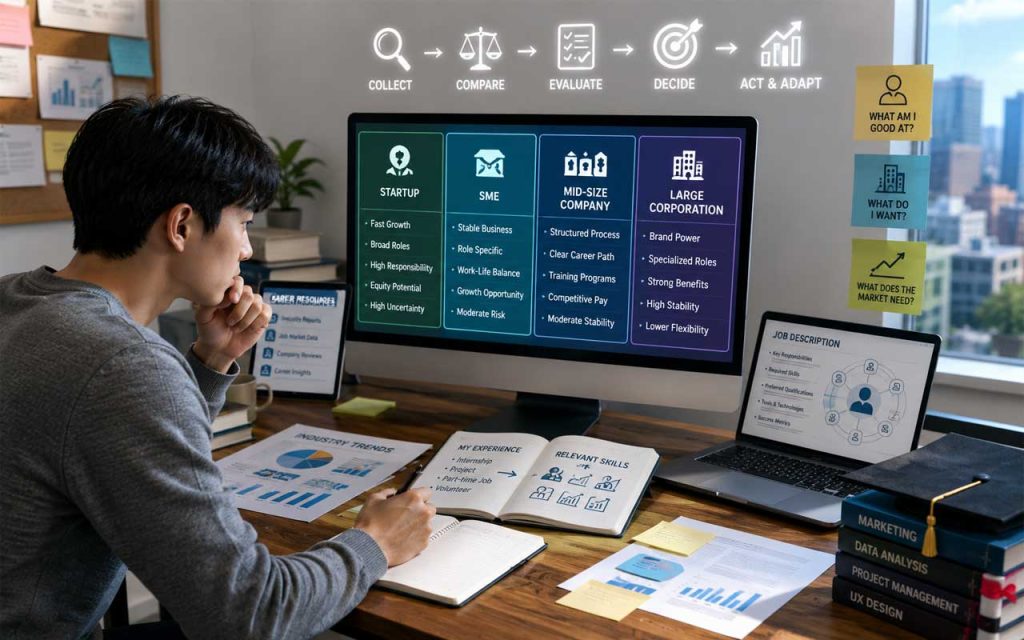 AI illustration of Korea’s jobseekers preparation process.