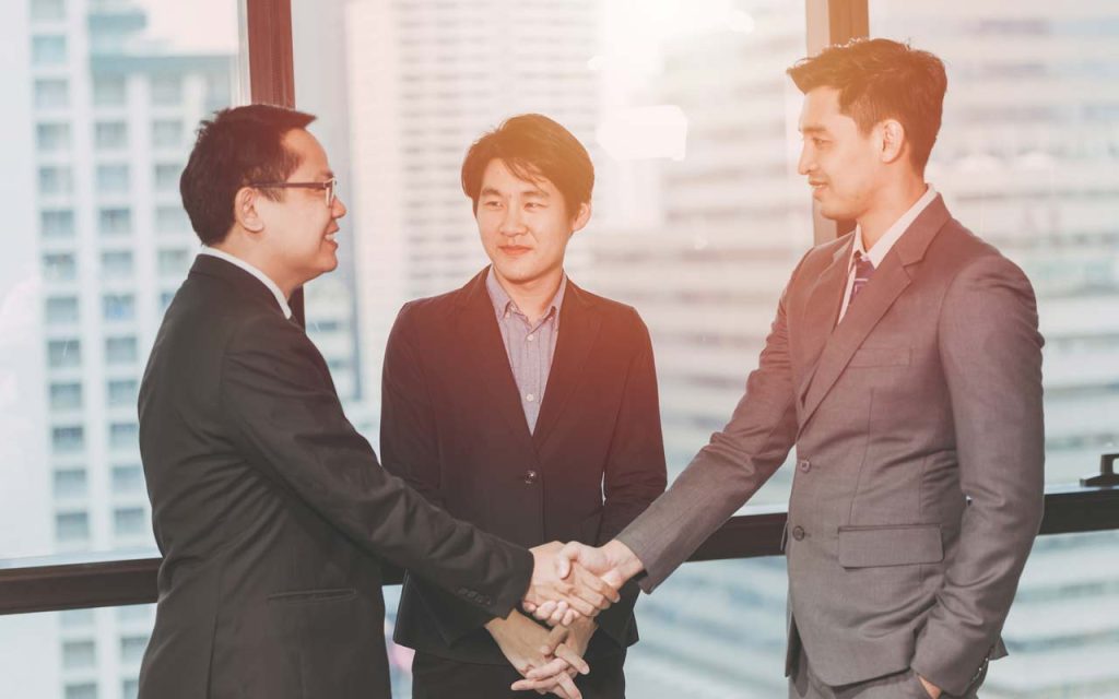 Illustration of business introductions. | Stock Photos