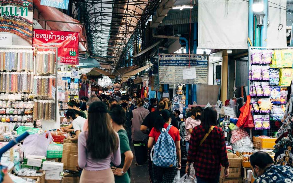 Illustration of market in Thailand, SEA. | Stock Photos