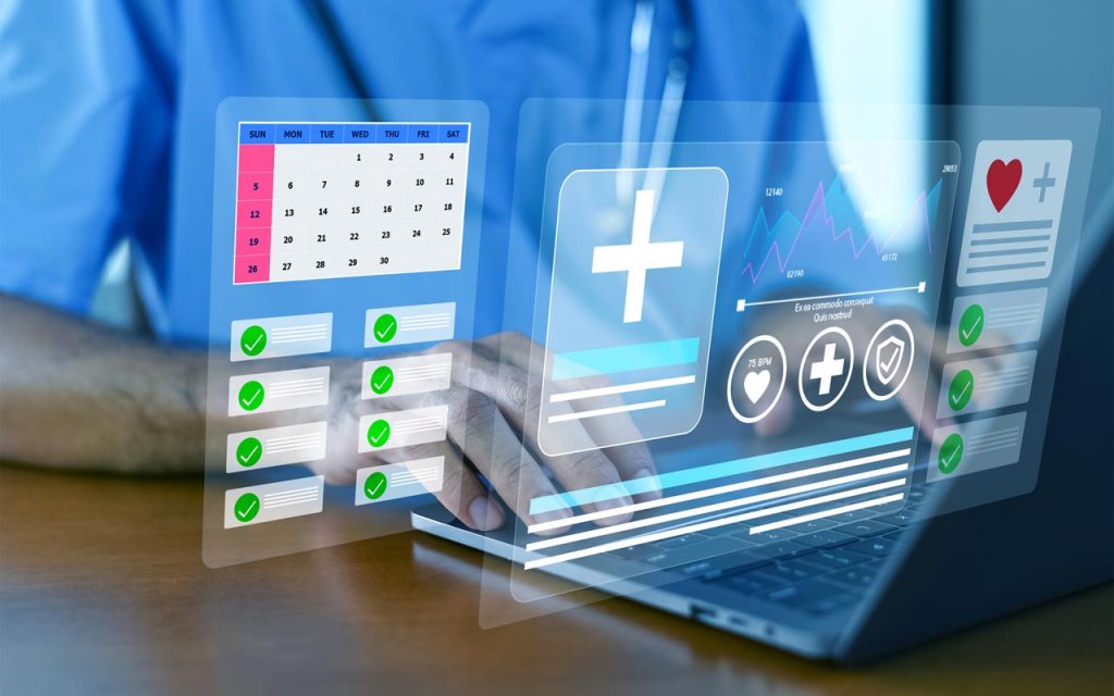 Illustration of customer support integration. | Stock Photos