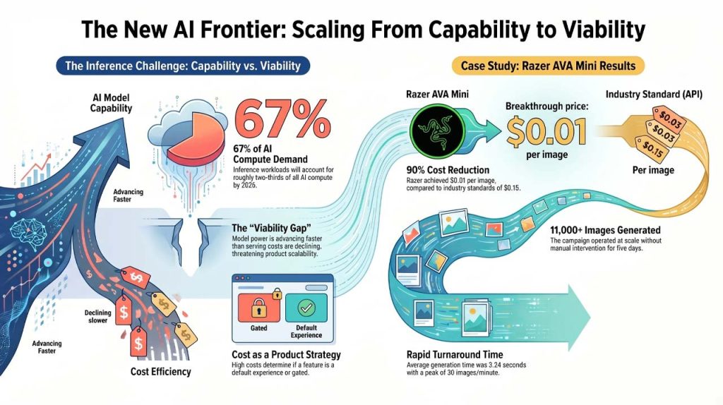 Lesson from Razer on the next AI frontier. | AI infographic