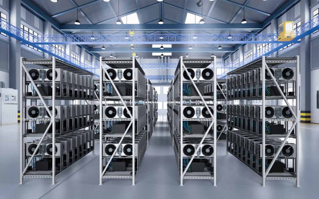 Illustration of data center's GPUs. | Stock Photos