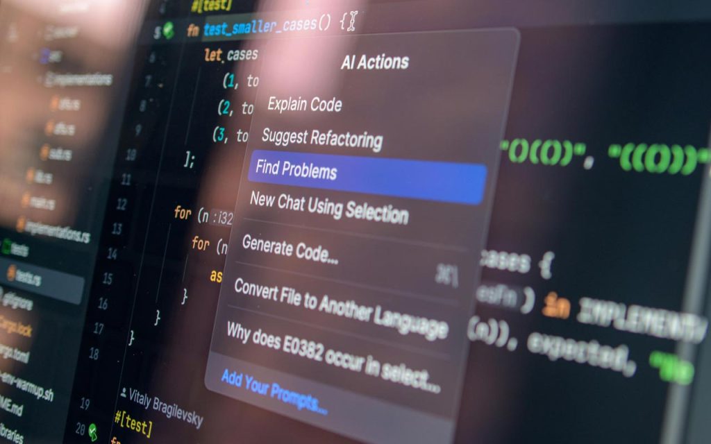 Illustration of vibe coding. | Stock Photos
