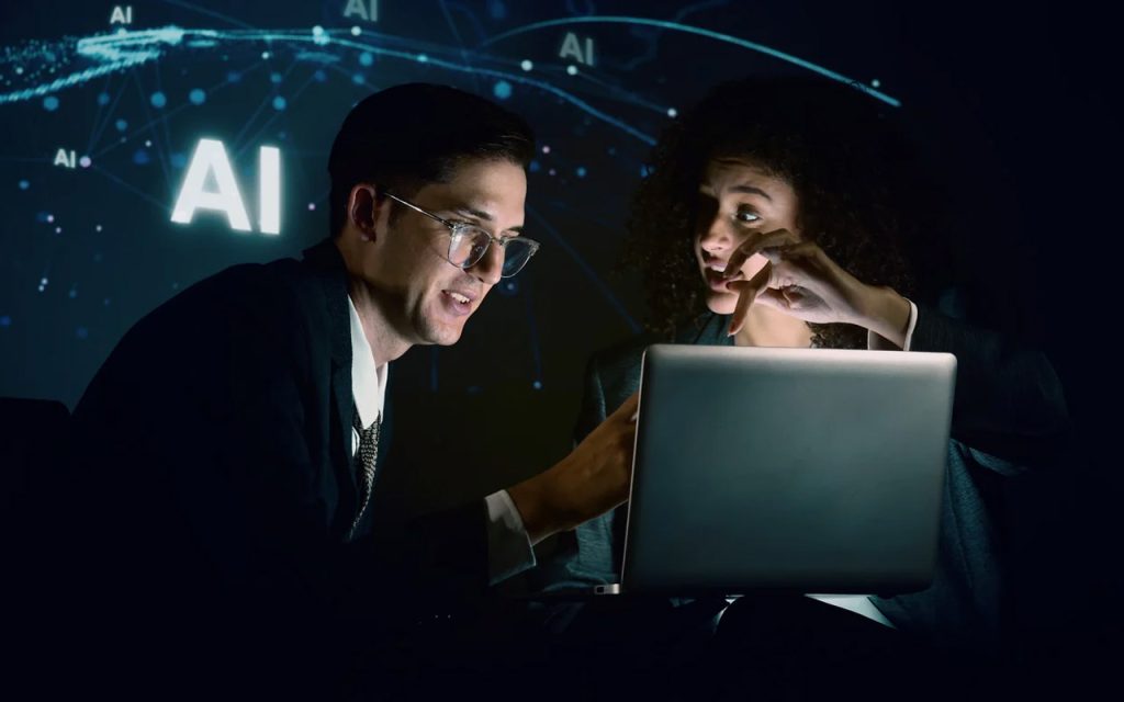 Illustration of understanding different workloads in AI. | Stock Photos