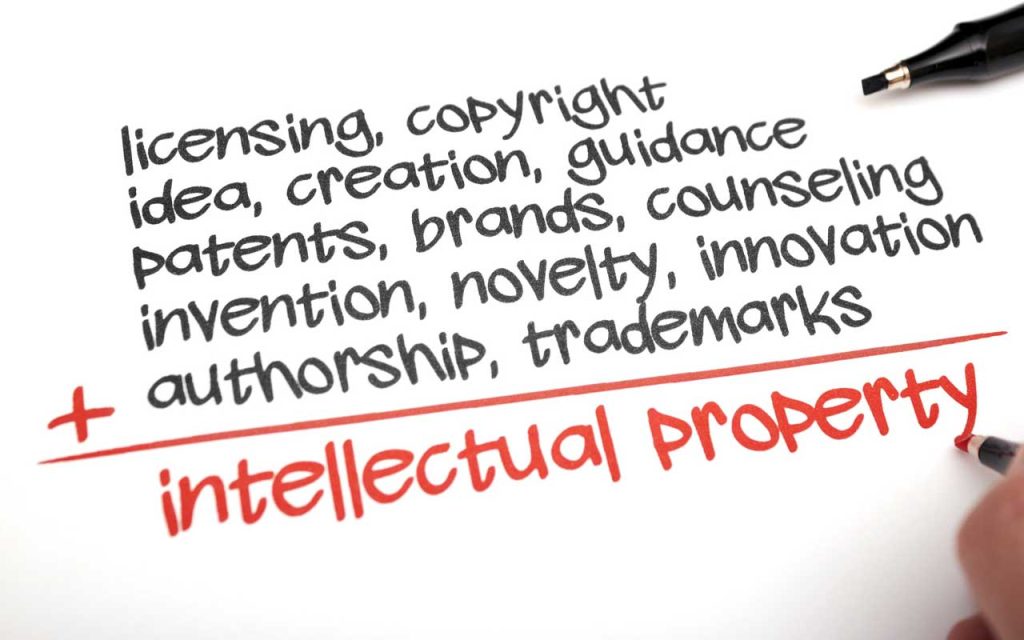 Illustration of IP elements. | Stock Photos