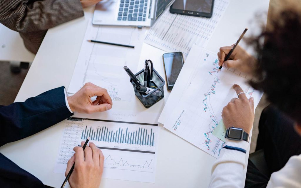 Illustration of a startup team. | Stock Photo